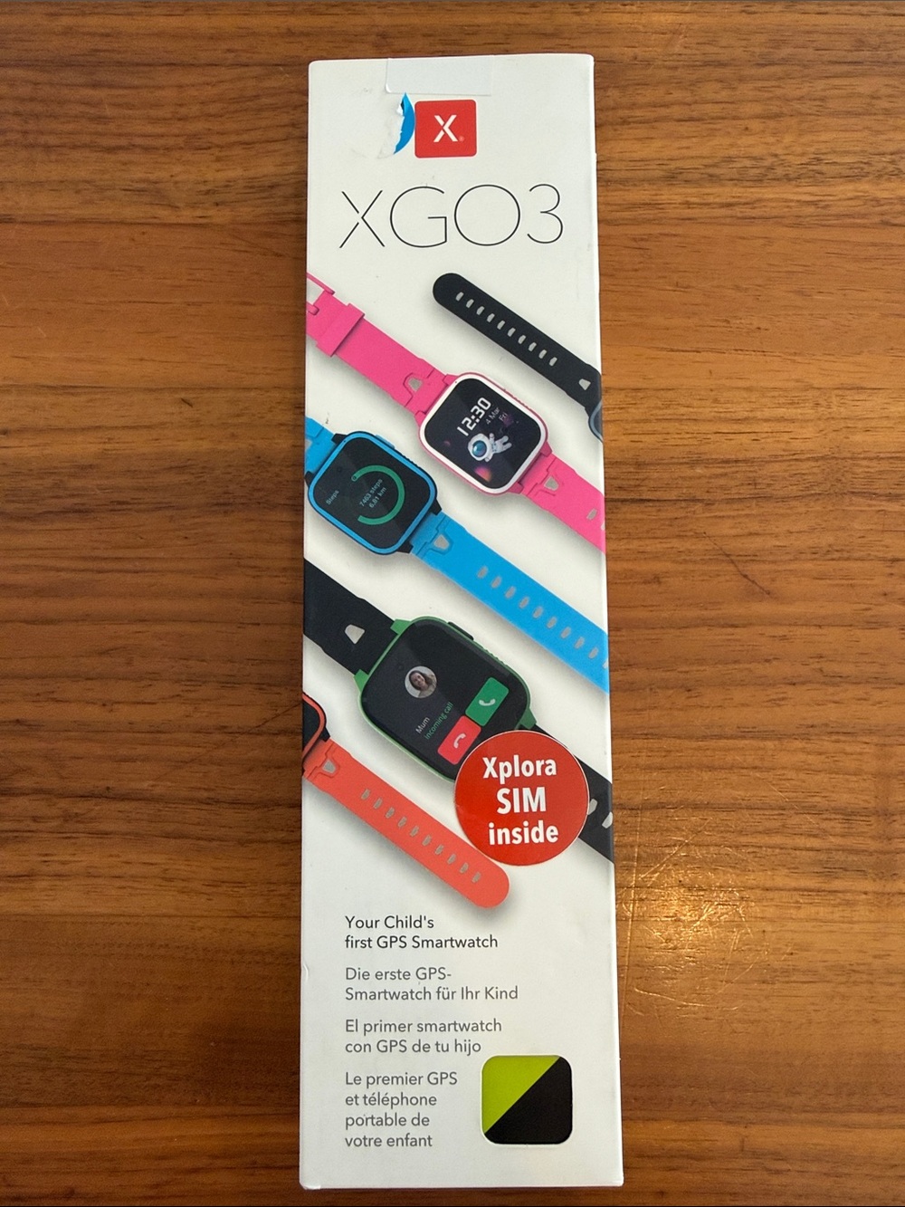 NIB Xplora kids GPS watch cellphone wifi clock emergency children safety smart